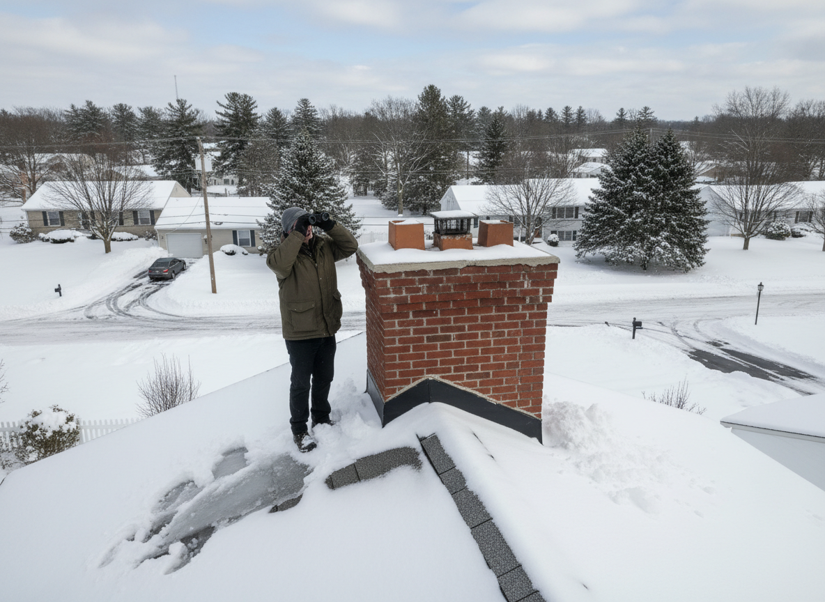 How To Check For Chimney Damage After Heavy Snow In Parsippany