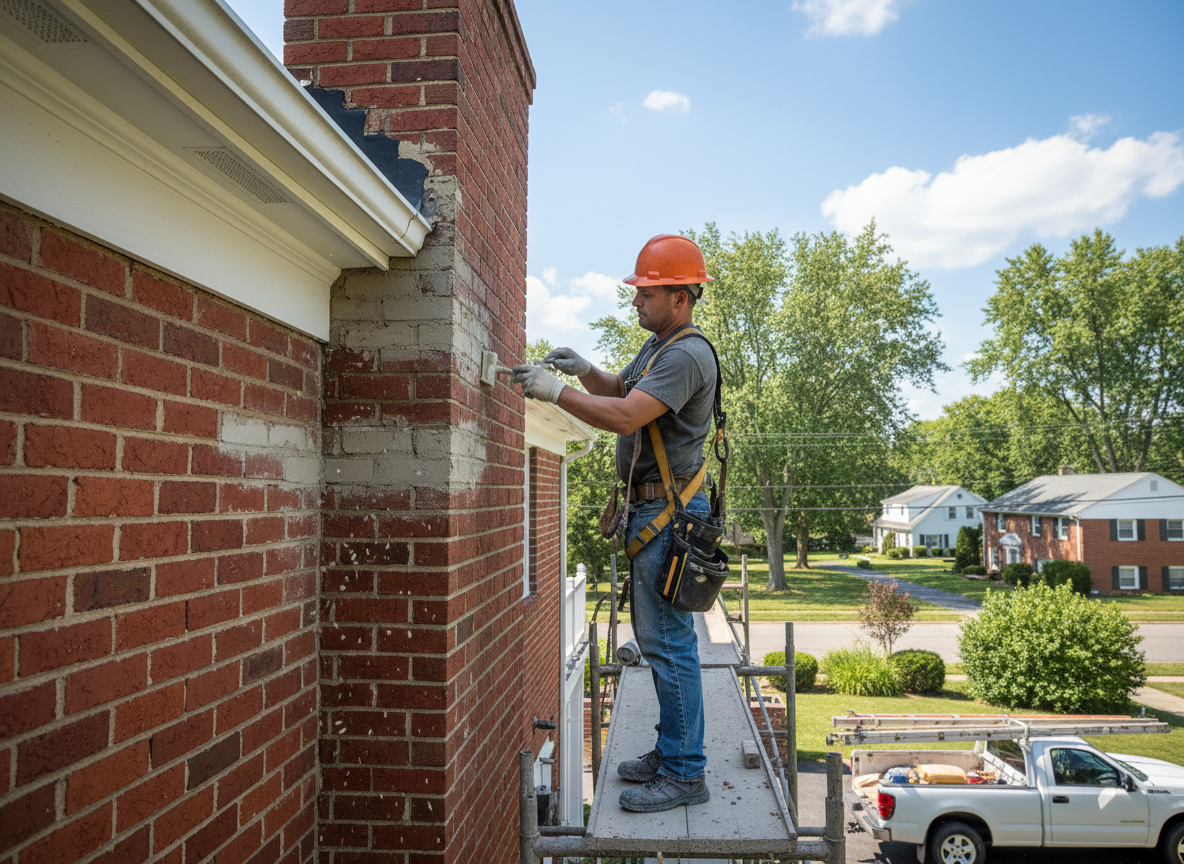 chimney mortar repair in Parsippany-Troy Hills